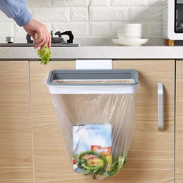 Portable Plastic Garbage Bag Rack